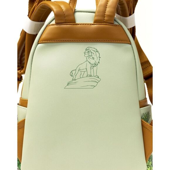 Loungefly Disney The Lion King Simba and Friends Mini Backpack - Picture 4 of 5